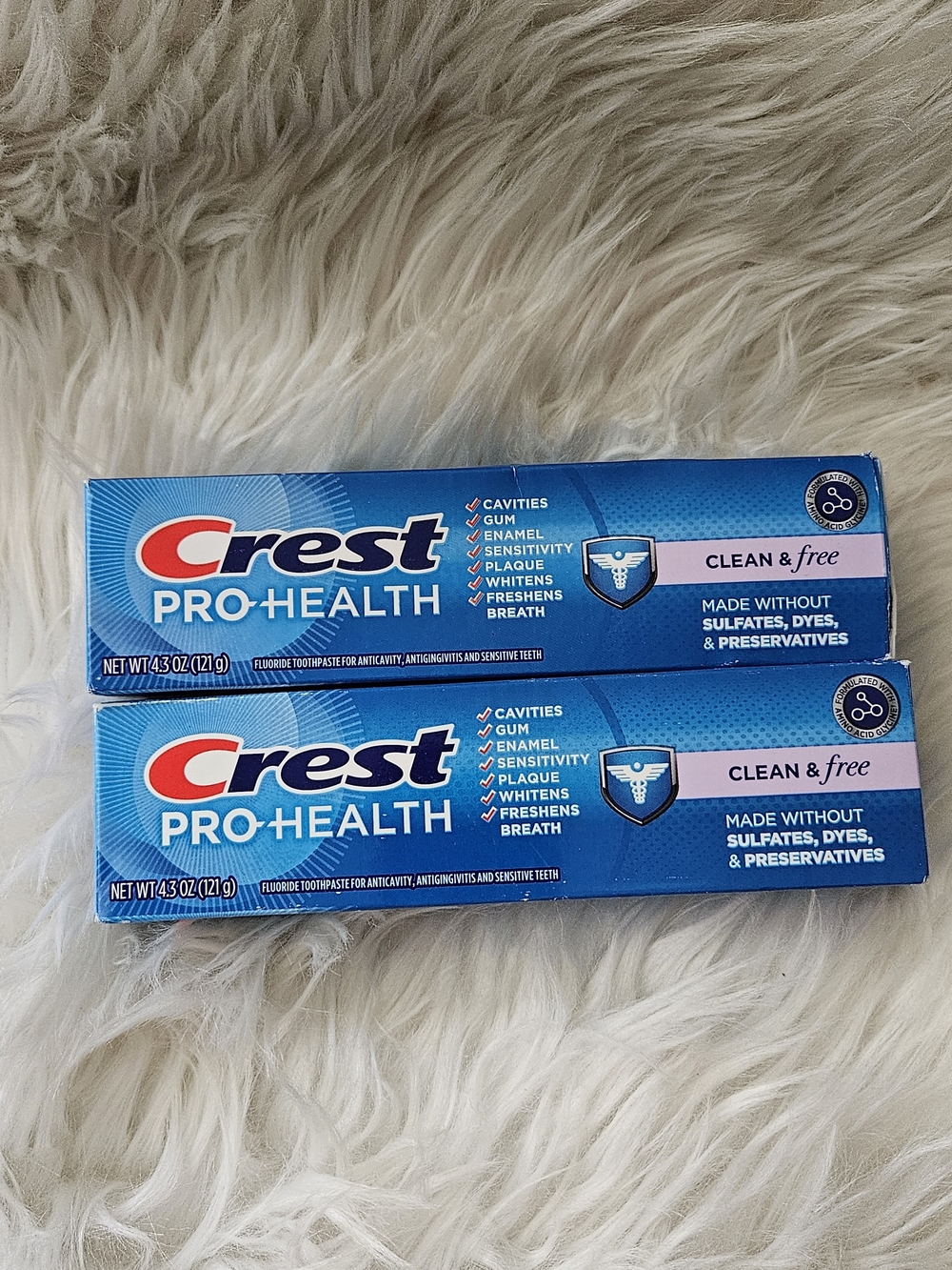 Crest Pro-Health Toothpaste - Blue and White Packaging